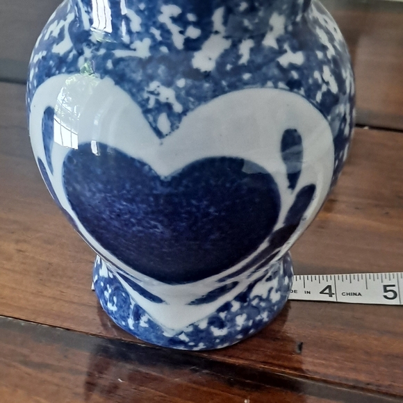 🧿Blue and White Heart Jar🧿 - Picture 10 of 12